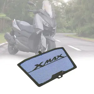 REALZION摩托车配件铝制散热器格栅护盖保护器，用于YAMAHA XMAX300 xma250