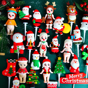 Decoraciones Personalizables para <span class=keywords><strong>Pastel</strong></span> <span class=keywords><strong>de</strong></span> Navidad con Diseño <span class=keywords><strong>de</strong></span> Alce, 10 Piezas, Adornos para <span class=keywords><strong>Pastel</strong></span> <span class=keywords><strong>de</strong></span> Navidad, Decoración para <span class=keywords><strong>Pastel</strong></span> - Product Image 4