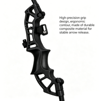 Nouvel ensemble d'arc recurve d'extérieur de haute qualité, design ambidextre, fabriqué en alliage magnésium-aluminium pour la chasse sportive