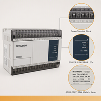 Controlador Lógico Programable (PLC) Mitsubishi FX1N-40MR-001 MELSEC Original, 40 Puntos IO, Salida de Relé, Hecho en Japón