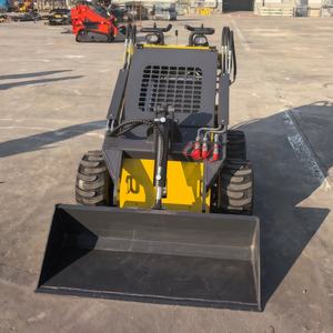 Mini chargeuse sur pneus à roues libres, moteur Kubota Euro 5, broyeur forestier, petite mini chargeuse sur pneus - Product Image 6