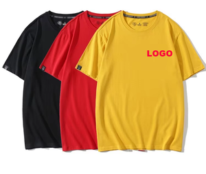 Camiseta de Hombre de Algodón de Lujo, Diseño Nuevo, Corte Holgado, Hombros Caídos, Marca Blanca, Talla Grande - Product Image 1