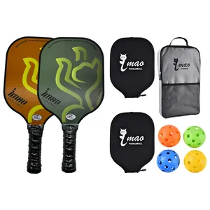 Harga pabrik OEM Pickleball Paddle dalam ruangan luar ruangan USAPA serat karbon Pickleball Paddle raket