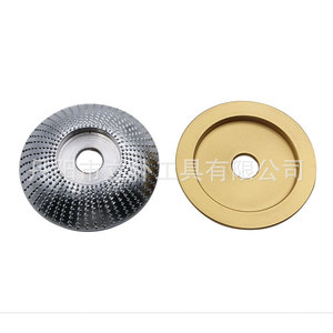 Adhesive Backed Sanding Discs Gold And Silver Carbon Steel Spiky Grinding Disc For Woodworking Leather Polishing Root Carving - Product Image 5