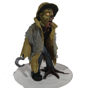 Decoraciones para fiestas de Halloween Adornos divertidos de terror Cadáver seco Pulpo Monstruos Casa embrujada Accesorios con Anciano - Product Image 3