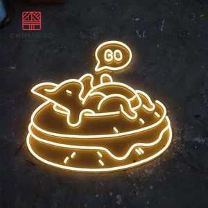 Publicidad interior azul neón montado en la <span class=keywords><strong>pared</strong></span> arte diy <span class=keywords><strong>led</strong></span> de dragón flex de neón - Product Image 4