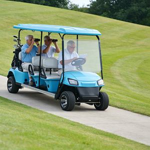 Voiture de golf de luxe 2025, nouvelle voiture de golf électrique pour club de golf, service client haut de gamme et utilisation en navette <span class=keywords><strong>VIP</strong></span> des complexes hôteliers - Product Image 1