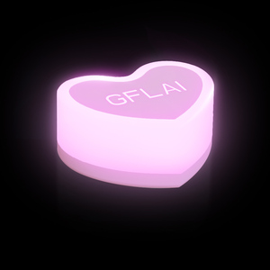 DMX điều khiển LED maginet Light Tok in logo có sẵn với điều khiển ứng dụng Light Up maginet Tok lightsticks cho các buổi hòa nhạc - Product Image 2