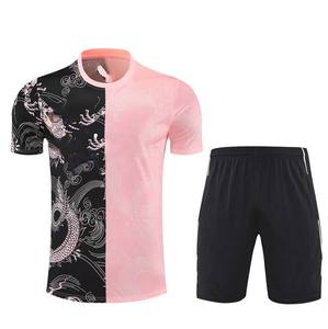 Set Jersey Sepak Bola Latihan Desain Kustom Baru dari Pabrik untuk Pria, Layanan OEM, Pewarnaan Garment, Langsung dari Cina - Product Image 1