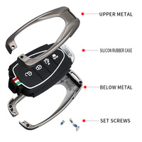Vente flash - Étui de protection pour clé en alliage de zinc pour Chevrolet Chevy Camaro Malibu Cruze Spark Volt Bolt Trax Sonic 2016-2020 - Accessoires