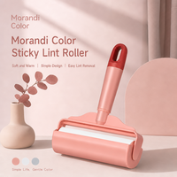 Fabrikpreis Morandi-Farbe 124CM Verlängerter Griff Langer Teppich- und Tierhaar-Reiniger Umweltfreundliches Plastik-Klebeband