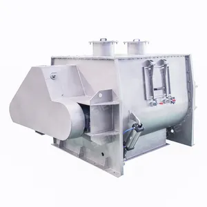 Double Shaft Veterinary Food Twin Shaft Paddle Mixer No Gravity Blender Mixing Machine