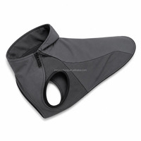 Wasserdichte Hundejacke Maßgefertigter Haustier-Mantel mit Vorderöffnung Winddichte Kapuze für Extra Große Hunde Outdoor-Spaziergänge Warme Regenbekleidung