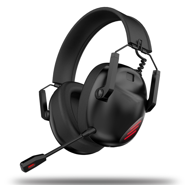 2.4G Computer Headphones Wireless Gaming Headset RGB Over Ear Earphones With USB PC Gamer Headset With Mic