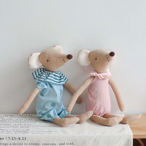Alta calidad personalizar Estilo nórdico suave <span class=keywords><strong>ratones</strong></span> juguetes <span class=keywords><strong>de</strong></span> peluche Mini muñeca calmante lindos juguetes <span class=keywords><strong>de</strong></span> peluche compañeros <span class=keywords><strong>de</strong></span> juego para bebés y niños pequeños - Product Image 6