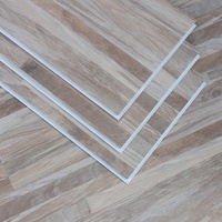 Ahşap döşeme karoları tasarım tıklayın kilit vinil tahta 4mm laminat parke su geçirmez pvc plastik zemin