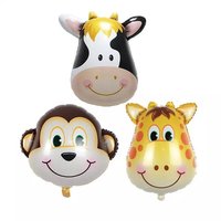 Ballon en latex imprimé intégral motif patte de dessin animé de 12 pouces, grand ballon gonflable en forme d'os pour la décoration de fête d'anniversaire des enfants - Vente chaude