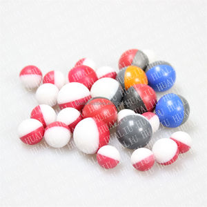 Munitions de défense moins létales Boule de poudre de calibre 0.68 en plastique personnalisable en vrac 20% Irritant Inerte Talc Rempli de formation pour - Product Image 5