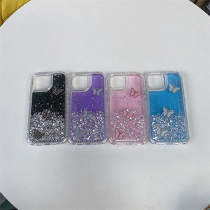 Más vendidos 2025 3 en 1 TPU <span class=keywords><strong>PC</strong></span> con diseño de mariposa de diamante anti funda de teléfono para ZTE Blade a35 A55 - Product Image 5