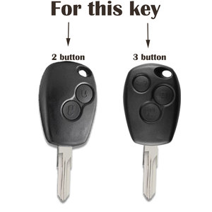 2/<span class=keywords><strong>3</strong></span> nút TPU chìa khóa xe trường hợp bìa <span class=keywords><strong>Shell</strong></span> cho Renault megane modus espace Laguna Khăn lau bụi Logan Dacia sandero Fluence Clio kango - Product Image 2