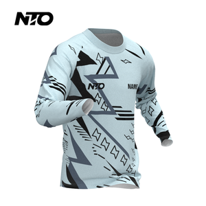 Heren Downhill Sportkleding Mountainbike Mtb Sport Shirt T-Shirt Cross-Country Dh Motorfiets Sport Shirt Custom Sample Maken - Product Image 3