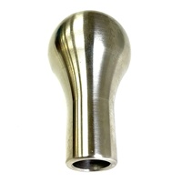 Pommeaux de levier de vitesse universels en acier inoxydable argenté Mark X, taille personnalisable, accessoires intérieurs, fabrication taïwanaise
