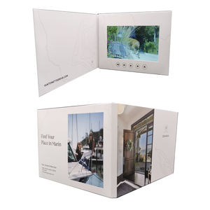 7 بوصة HD شاشة Lcd الرقمية كتيب العرض مع الطباعة لدعوة بطاقة الفيديو الترحيبي - Product Image 2