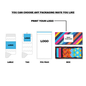 2025 Alta Quantidade Fabricantes Atacado Personalizado Branco Preto Tripulação Logotipo Personalizado Esporte Mens Moda Meias Coloridas - Product Image 6