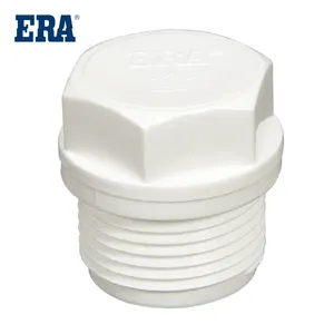 ERA PVC Pressure pipe and fittings NSF PVC SCH40 Pipe Fitting Male Thread Plug For America market