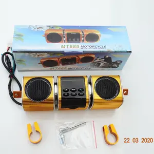 Wholesales New Design Bt Waterproof Motorcycle Speakers With Remote Control