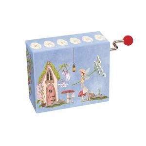 Caja Musical Ecológica Personalizada con Melodía, Caja Musical de Madera MDF con Bailarina, Caja Musical de Madera con Manivela para Joyas, Regalo para el Día de San Valentín - Product Image 5