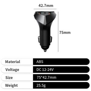 Custom Logo Car Phone Charger Portable Multi Port <b>USB</b> Type <b>C</b> Universal Car Charger <b>Adapter</b> for Mobile - Product Image 4