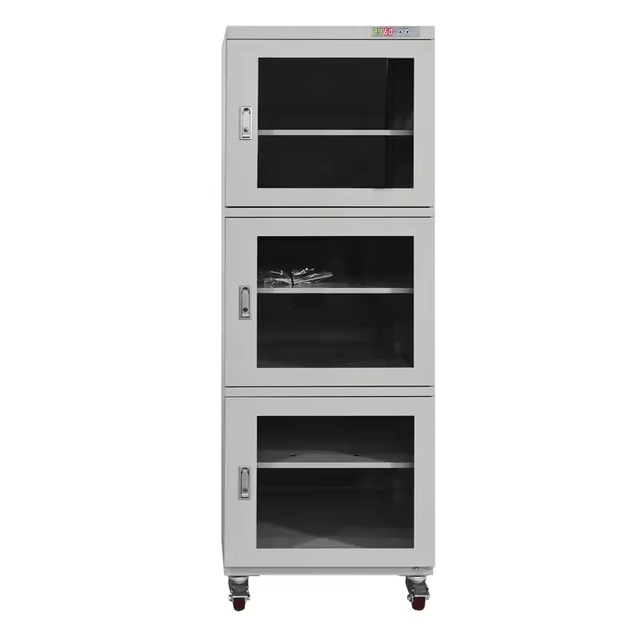 728L Anti-Static Electronic Nitrogen Storage Lab Drying Cabinet with PLC Control and Electric Heating 110/220V