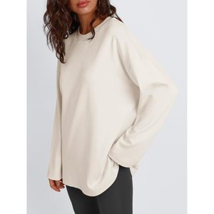 Moda 2025 Otoño/Invierno Casual jersey de gran tamaño camisas de manga larga para mujeres transpirable estilo dulce logotipo frontal para vacaciones - Product Image 2