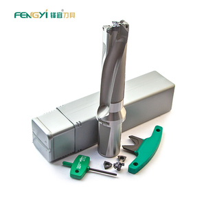Fengyi Customized High Speed U-shaped Internal Cooling <strong>Bit</strong> 3D Multi Tip Solid Drill Toolholders - Product Image 4