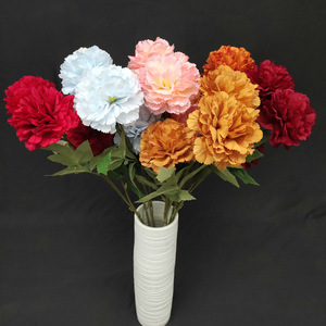 Arreglo de Crisantemos Artificiales Meiyu Craft Flowers, 30cm-100cm, Multicolor, Decoración para el Hogar - Product Image 4