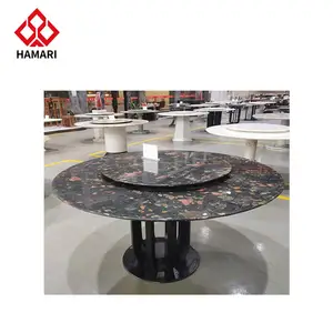 Modern Style Smart Furniture Marble Natural Stone Luxury Stone Cave Stone Dining Table At Home