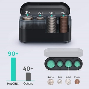 QEEPEI Porte-monnaie de voiture de grande capacité avec LOGO personnalisé. Noir. Compatible avec la plupart des voitures et camions - Product Image 3