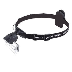 Loupe de lecture professionnelle avec lumière <span class=keywords><strong>LED</strong></span>, outil avec bandeau 1X-6X - Product Image 1