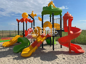 Toboggans d'extérieur en plastique Moetry pour enfants d'âge préscolaire pour parcs sportifs et parcs d'attractions Parque Infantil - Product Image 5