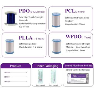 S Giá Tốt Chất Lượng Ổn Định <span class=keywords><strong>Pdo</strong></span> Pcl Plla Chủ Đề 18G 19G 23G 38G 60Mm 100Mm Cho Thẩm Mỹ Y Tế Đào Tạo Học Viện/Master Class - Product Image 4