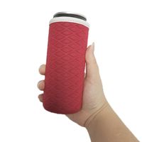 Manchons isolants pour canettes standard de 12 oz, housses pour canettes, maintien au chaud, manchon pour bouteille de bière, support isotherme antidérapant en néoprène gaufré pour canettes