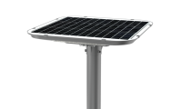Lampadaire solaire LED UFO extérieur IP66 étanche 220LM/W haute luminosité avec télécommande et capteur PIR