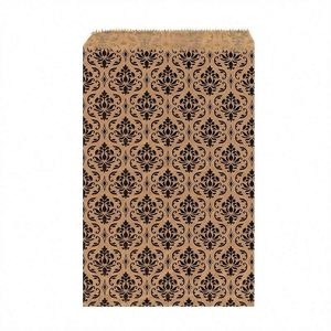 Sac en papier artisanal personnalisé KM pour biscuits, mini enveloppe cadeau, petit sac pour bonbons, collations - Product Image 2