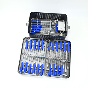 ORTHZ OEM Professional 100% High Quality Stainless Steel Manual Spine Instrument Set Pedicle Screw System Spinal Set for General - Product Image 1