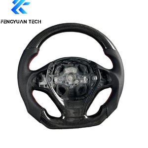 Volante de Fibra de Carbono con Luces LED para <span class=keywords><strong>BMW</strong></span> E46 M3 Touring Interior Coupw 328i 330i Ci Xi 2000 2001 <span class=keywords><strong>2002</strong></span> 2003 2004 2005 - Product Image 1