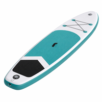 Planche à pagaie gonflable personnalisée certifiée CE ISO 9001, design polyvalent à 3 pagaies en PVC/EVA pour les lacs et les rivières