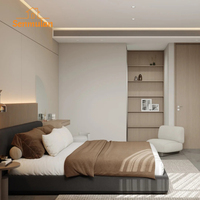 Ensemble de meubles de chambre d'hôtel de luxe 5 étoiles, modernes, en bois massif, écologiques, résistants à l'eau, meubles commerciaux