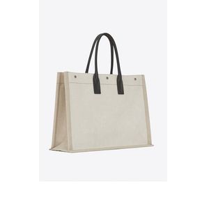 Venta al por mayor logotipo personalizado de moda grandes bolsas de lona bolsos de las señoras bolsos - Product Image 5