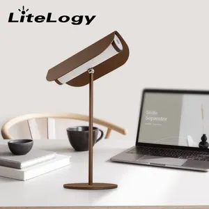 Creative Magnetic Grad drehbare dimmbare Wohnzimmer Nachttisch wiederauf ladbare schnur lose LED Tisch lampe